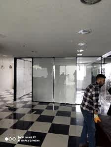 Jaluzili Cam Ofis B�lmeleri