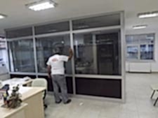 Jaluzili Cam Ofis B�lmeleri