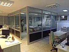 Jaluzili Cam Ofis B�lmeleri